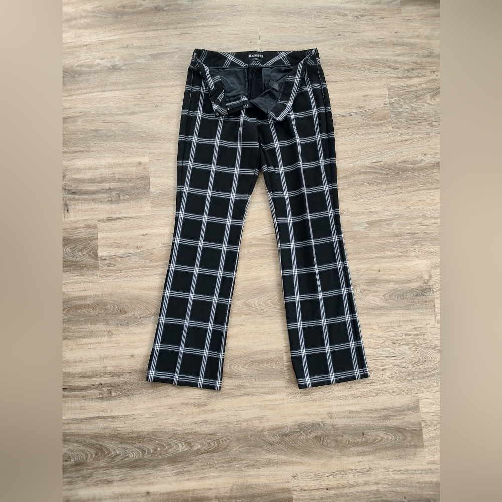 Express Dress Plaid Paints